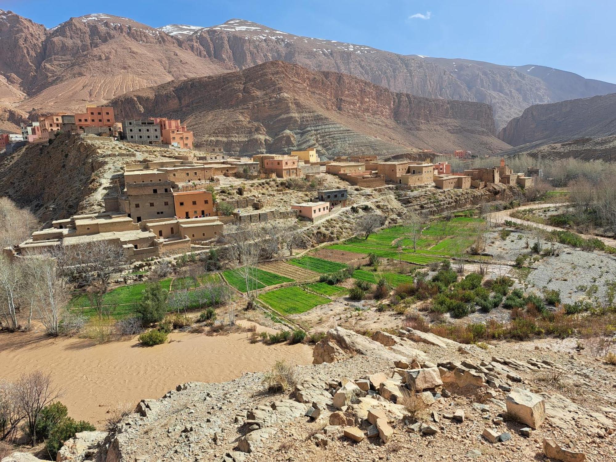 Berbere De La Montagne Hotel Imdiazene Exteriör bild